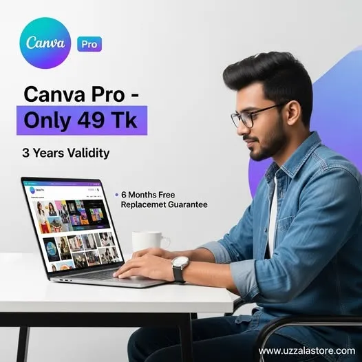 Canva Pro মাত্র ৪৯ টাকায় ৩ বছরের সম্পূর্ণ Premium Access