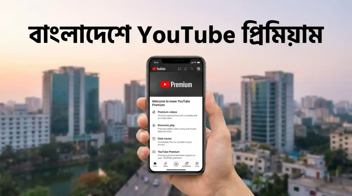 বাংলাদেশে YouTube Premium মাত্র ১২০ টাকায়,বিজ্ঞাপন ছাড়া ভিডিও দেখার অবিশ্বাস্য সুযোগ!