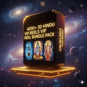 4000+ 3D Hindu God VIP Reels Bundle
