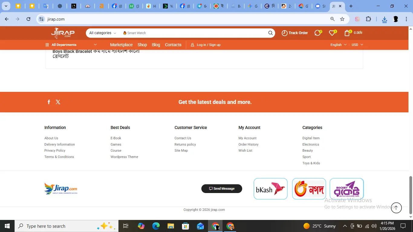 JIRAP E-Commerce Wordpress Website Ready File - Image 4