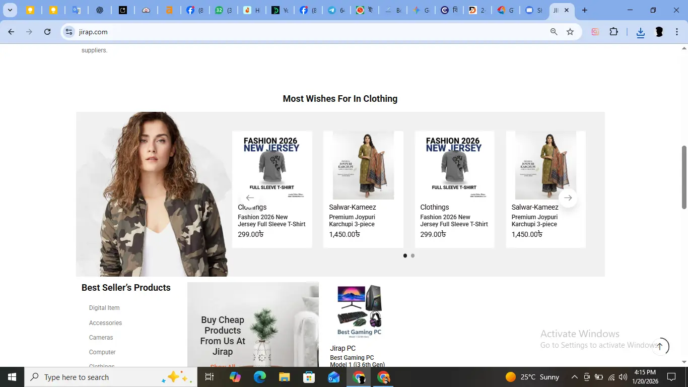 JIRAP E-Commerce Wordpress Website Ready File - Image 3
