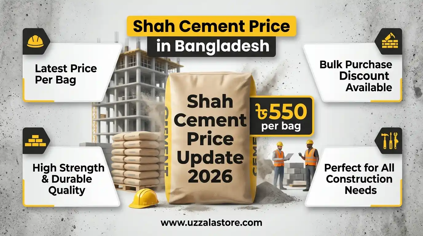 শাহ সিমেন্ট দাম - Shah Cement Price