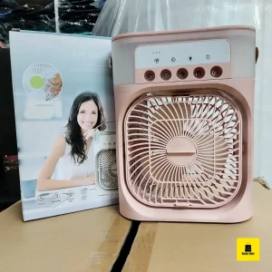 Air Cooling USB Fan with LED Night Light Water Fan