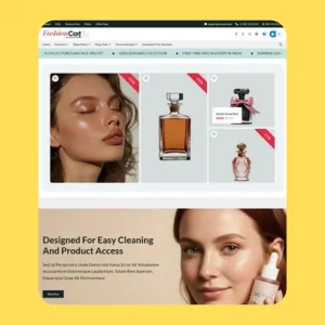 FashionCart Blogger Template Premium