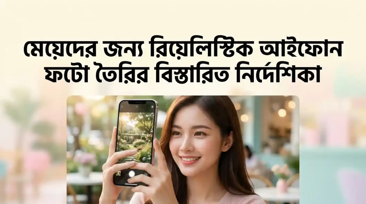 Girls Prompt বাস্তবধর্মী iPhone ফটো তৈরির বিস্তারিত নির্দেশনা