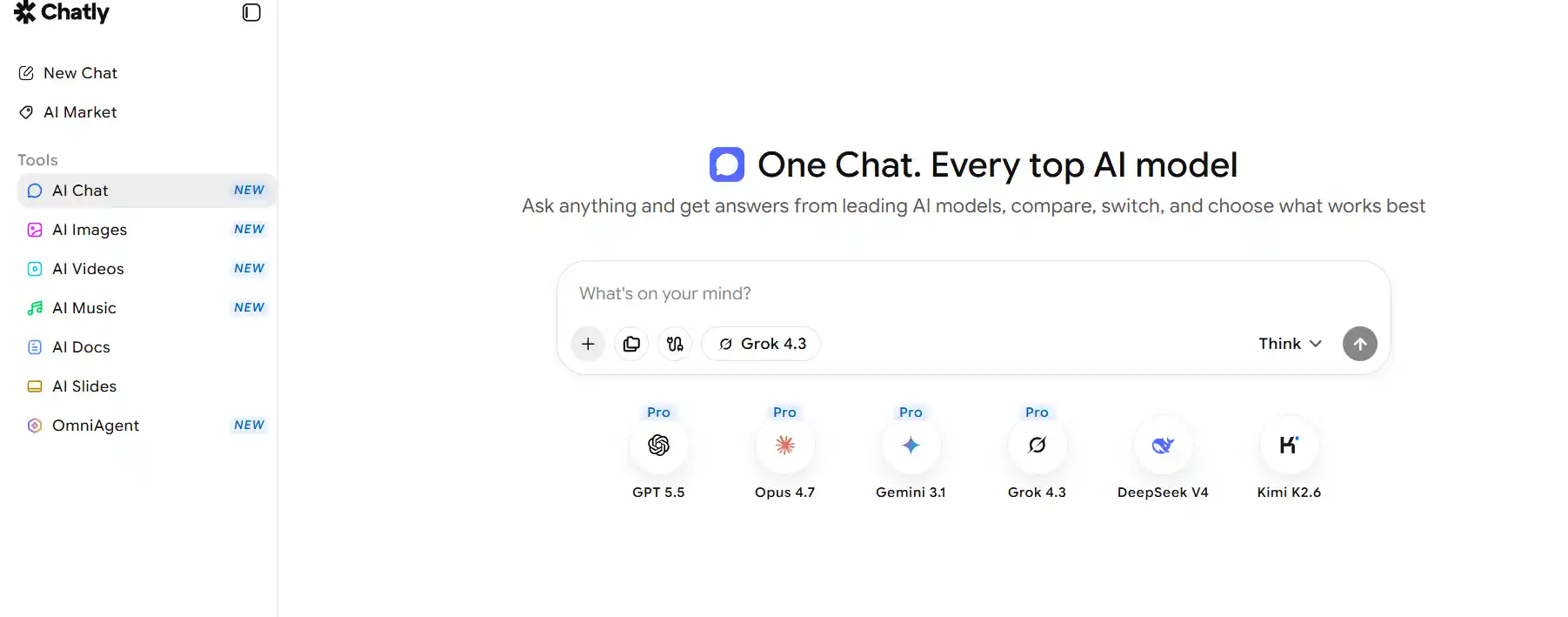 Chatly Ai Standard subscription