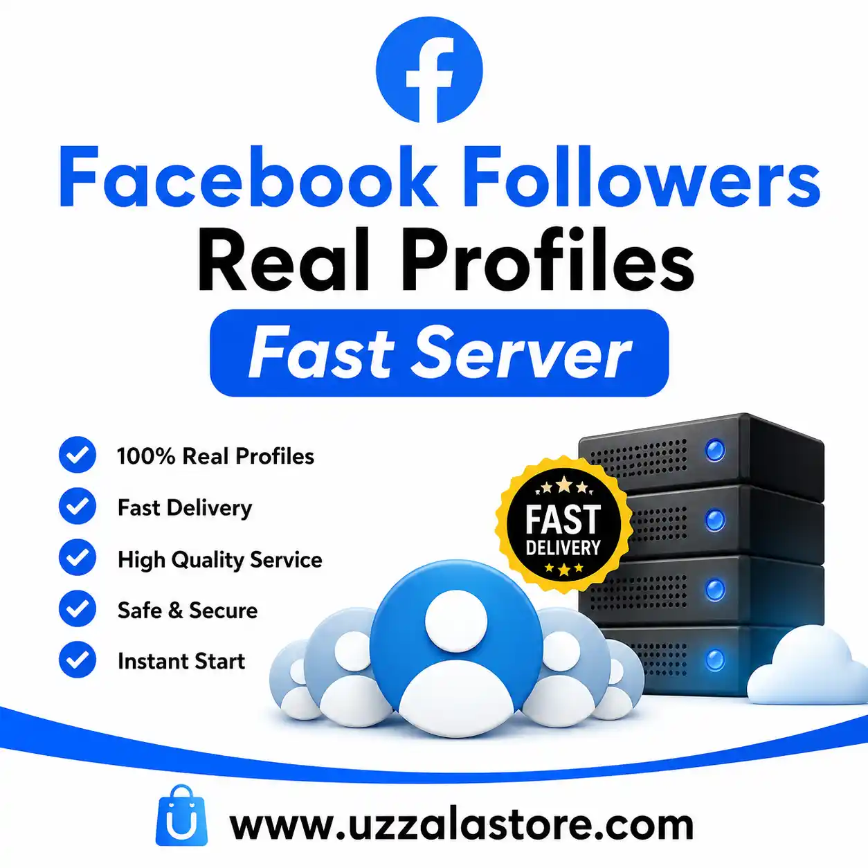 Facebook Followers Real Profiles Fast Server