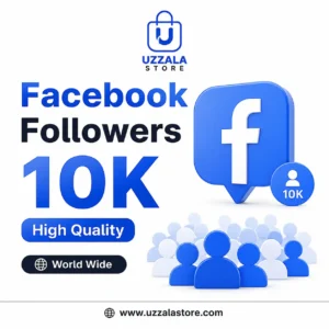 Facebook followers 10k High Quality (World Wide)