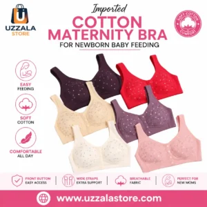 Imported Cotton Maternity Bra for Newborn Baby Feeding Uzzala Store