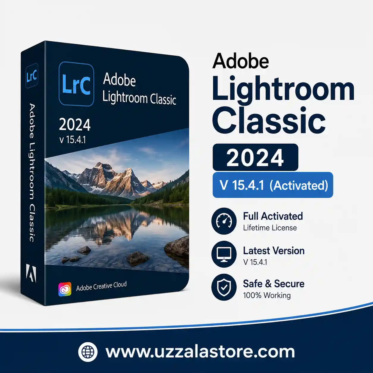 Adobe Lightroom Classic 2024 V 15.4.1 Activated uzzala Store