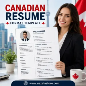 Canadian Resume Format Template thumbnail