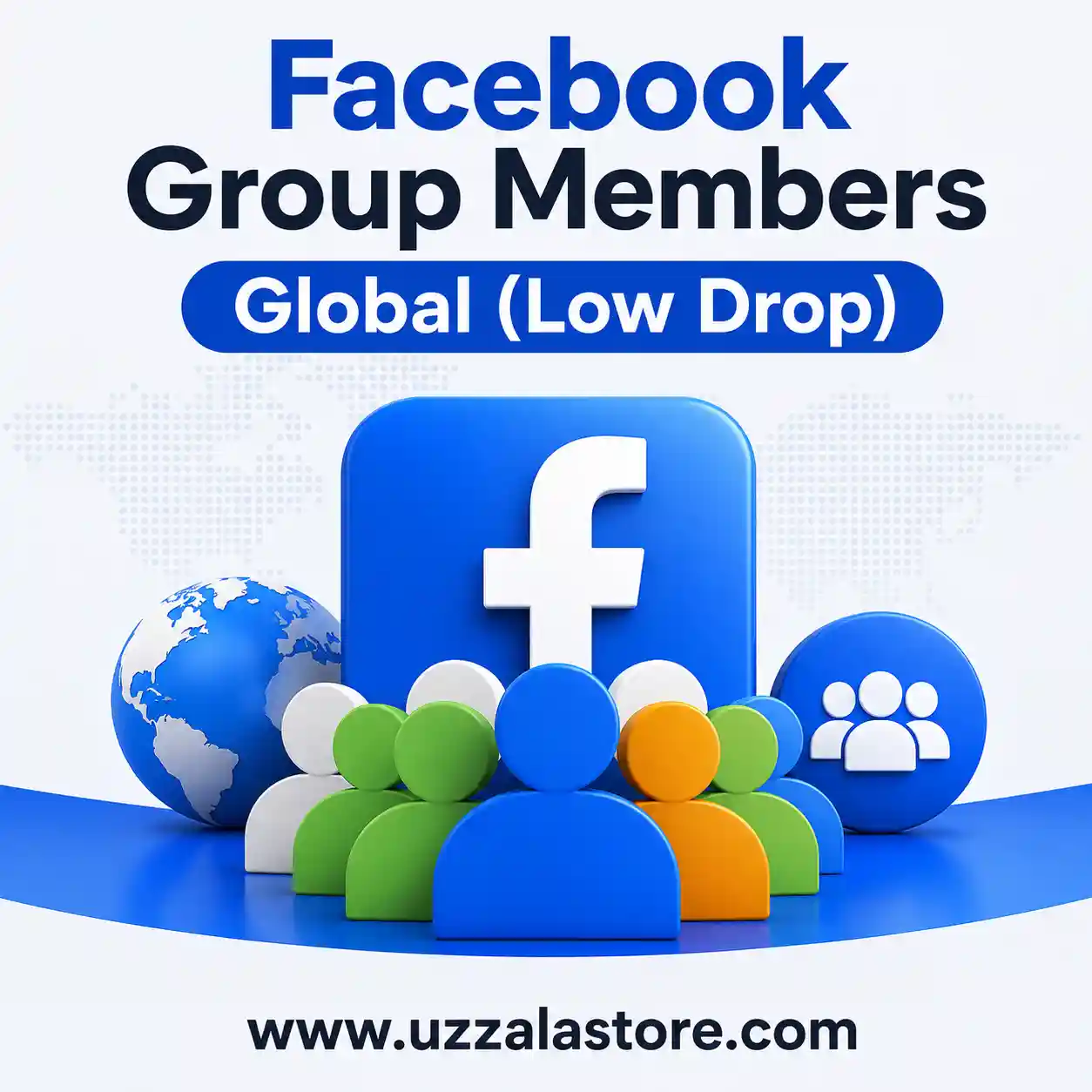 Facebook Group Members Global Low Drop