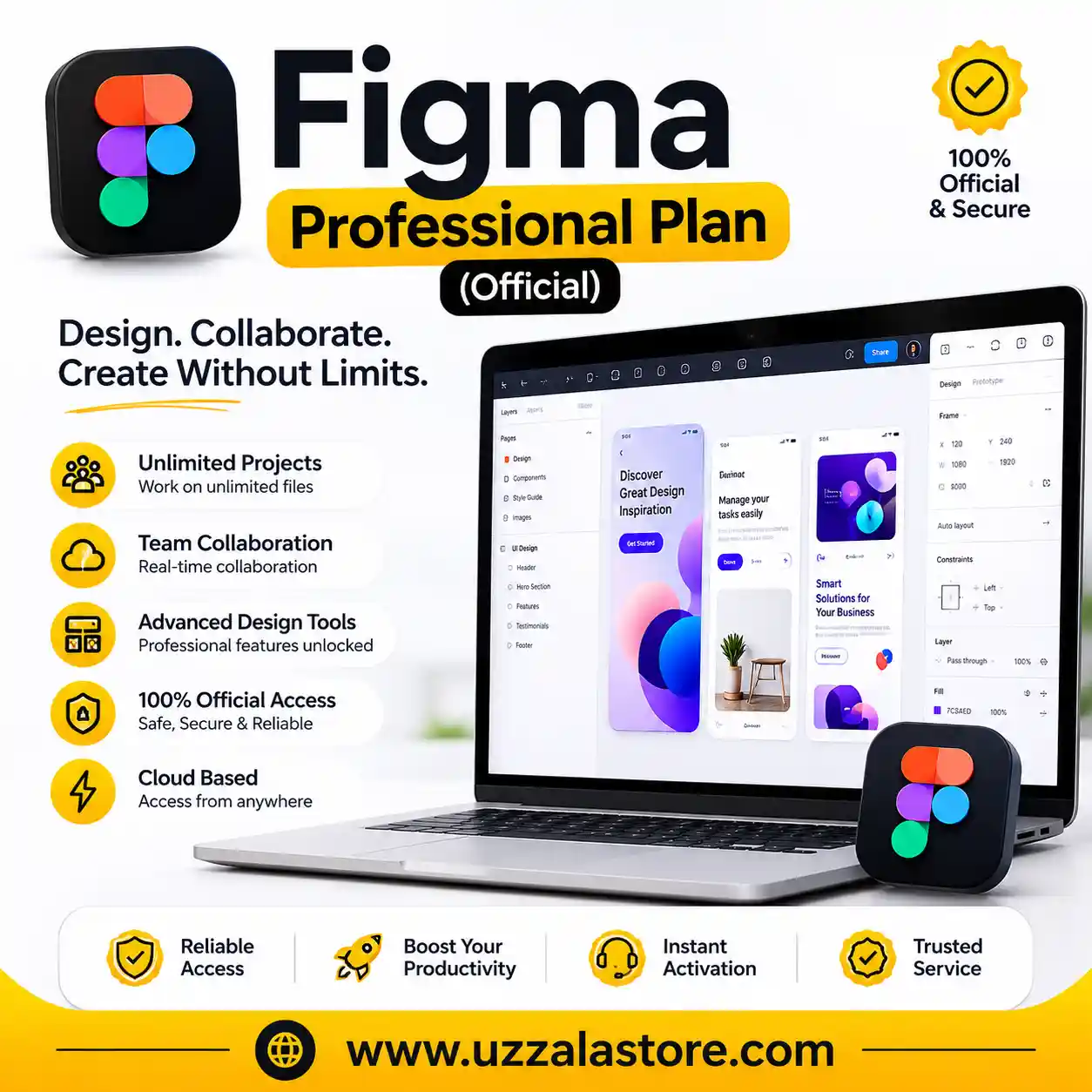Figma Professional Plan (Official)