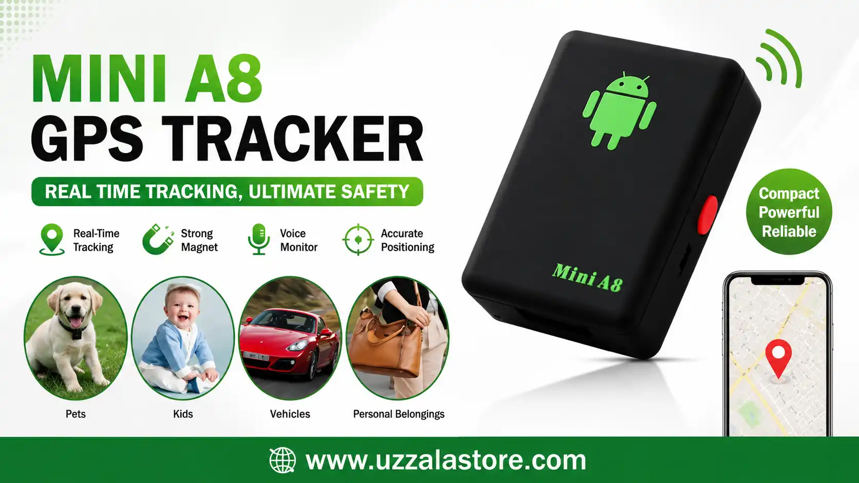 Mini A8 GPS Tracker Price in Bangladesh