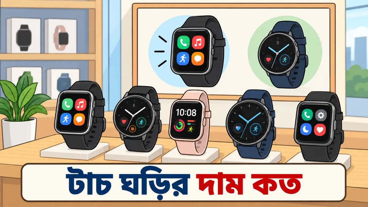টাচ ঘড়ির দাম কত