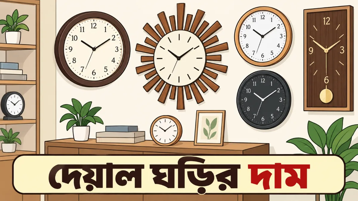 দেয়াল ঘড়ির দাম