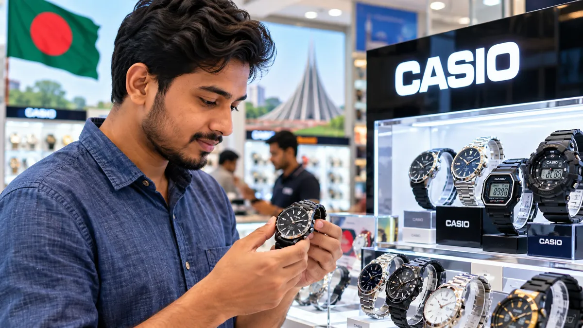 বাংলাদেশে আসল ক্যাসিও ঘড়ির দাম